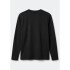 CAMISETA ML MASC PRETO ESCURO
