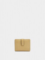 Cartera Efecto Piel beige