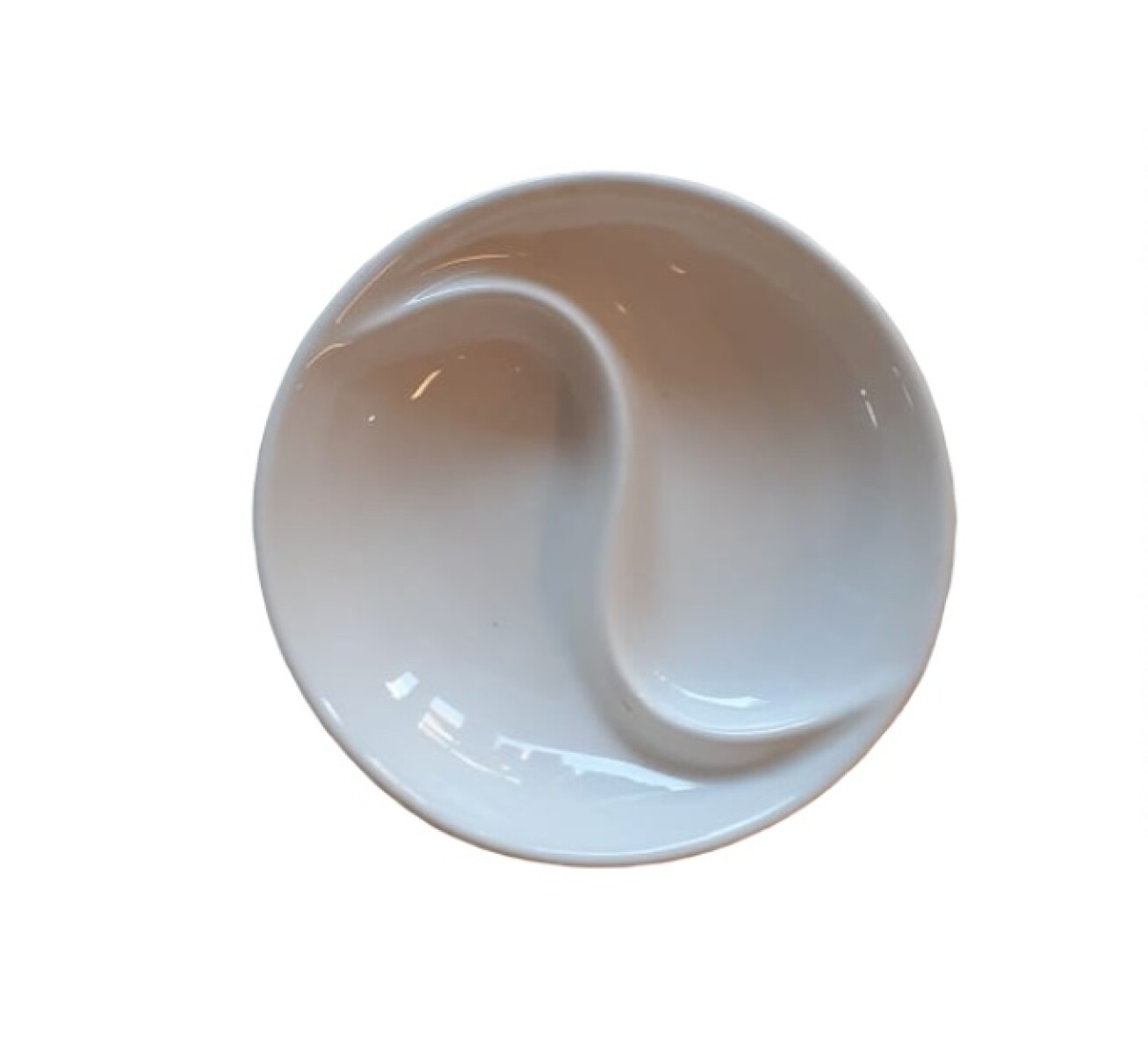 Salsero circular doble 9 cm. 