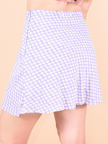 POLLERA LETICIA LILA