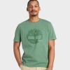 Polera Garment Dye Logo Graphic Tee Hombre A6z