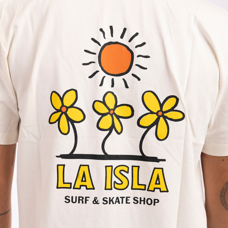 Remera La Isla Margarita - Vintage white Remera La Isla Margarita - Vintage white