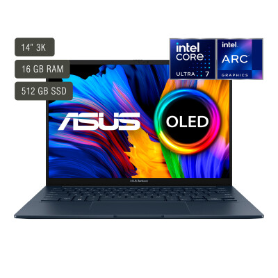Notebook Asus Zenbook 14'' Oled Core Ultra 7 16gb 512gb W11 Notebook Asus Zenbook 14'' Oled Core Ultra 7 16gb 512gb W11