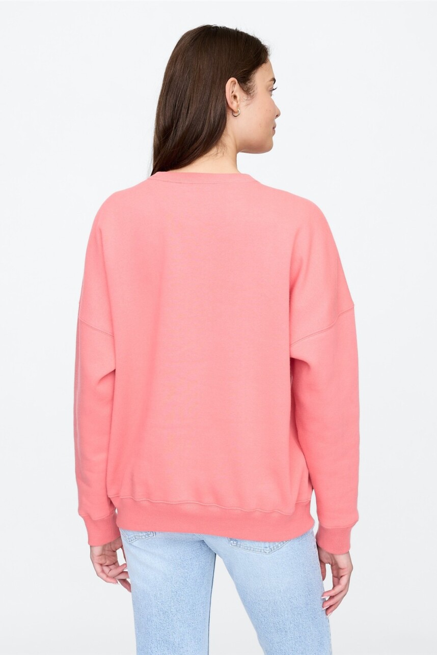 Buzo Deportivo Logo Gap Mujer Watermelon Ice