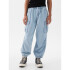 DNM PARACHUTE PANT LIGHT WASH