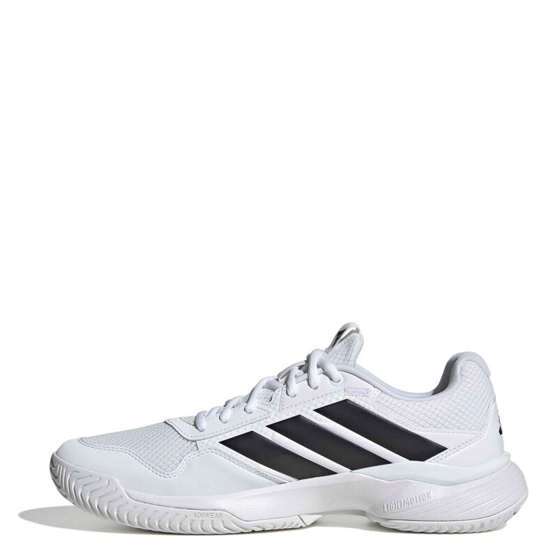 Championes de Hombre Adidas Game Court 3 All Blanco - Negro