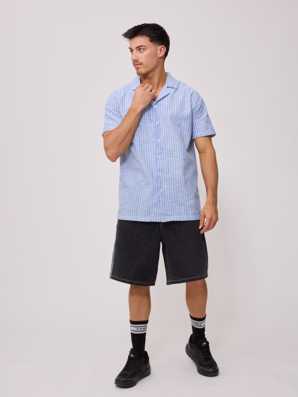 CAMISA ERIAN RUSTY Celeste