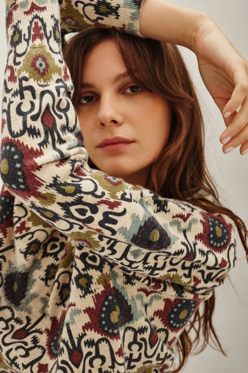 Sweater Cymade Sky Multicolor