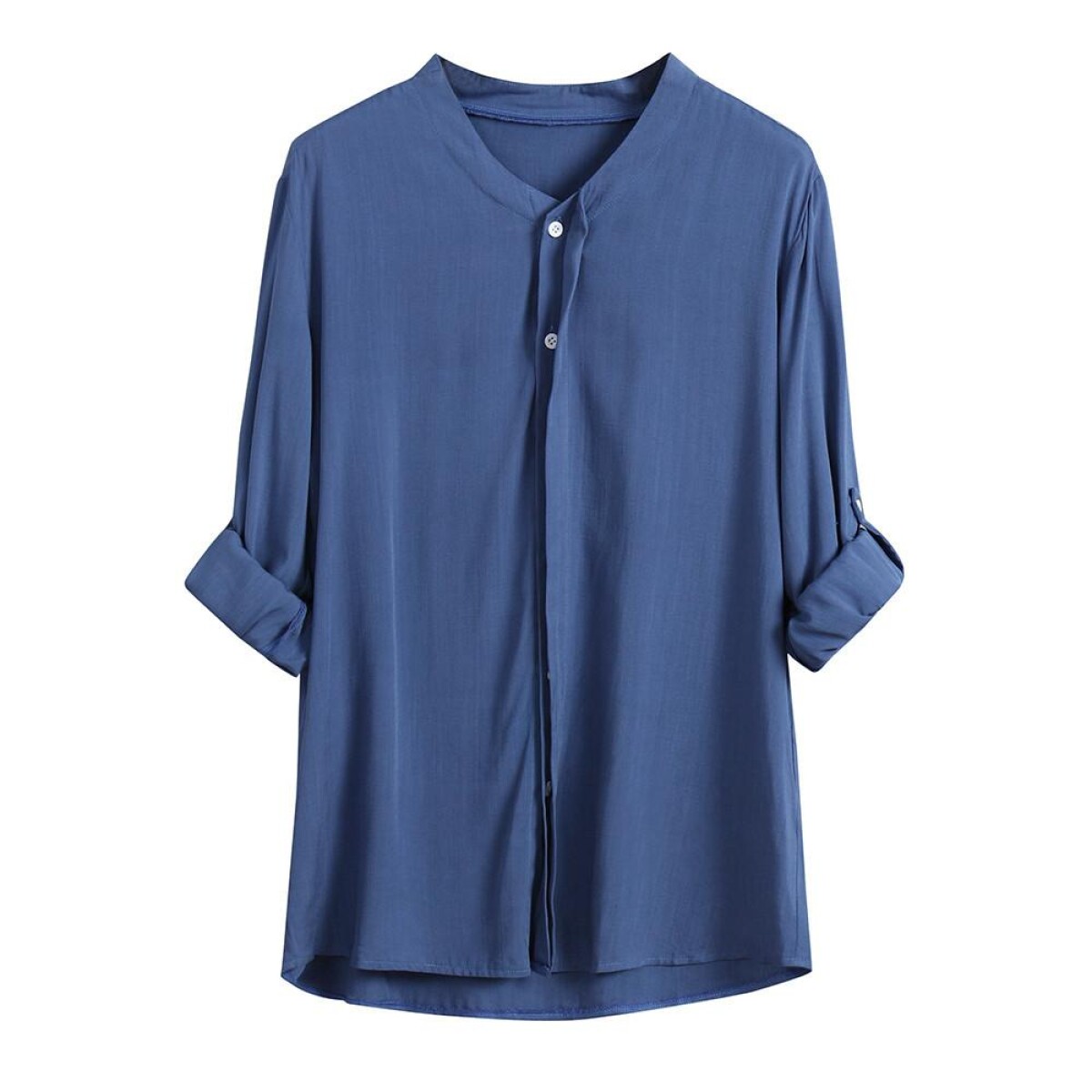 Camisa azul mujer 