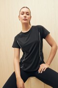 REMERA SLAM Negro/Blanco