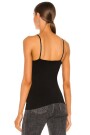 SEAMLESS V-NECK CAMI Negro