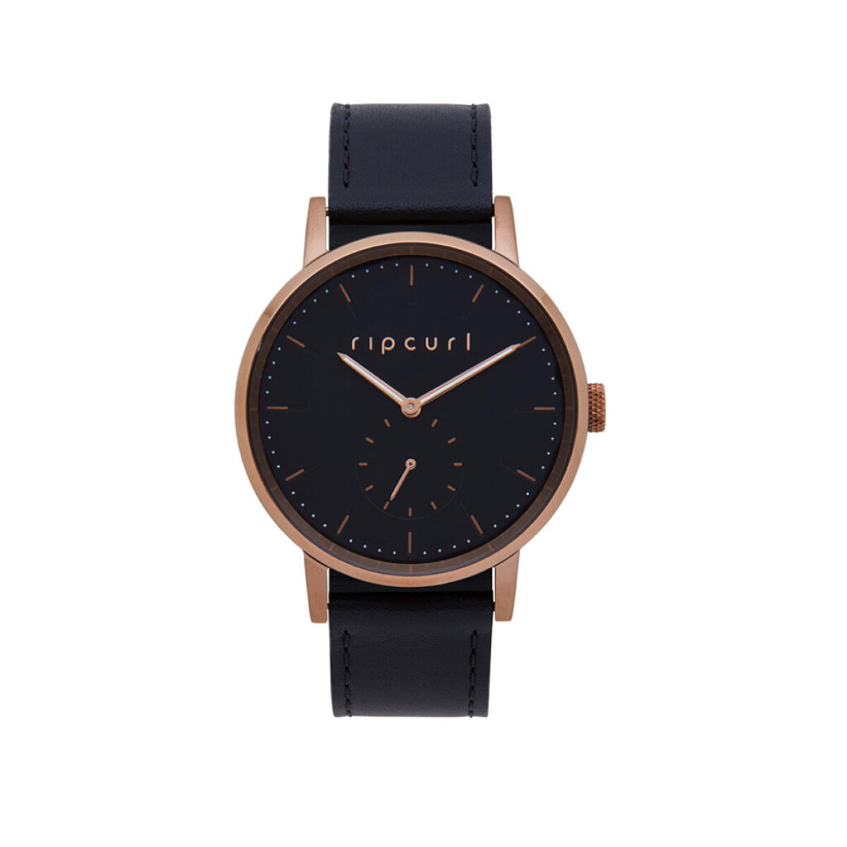 Reloj Rip Curl Circa Bronze Leather - Negro 