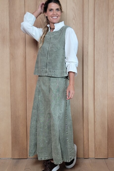 Pollera Mónaco Safari