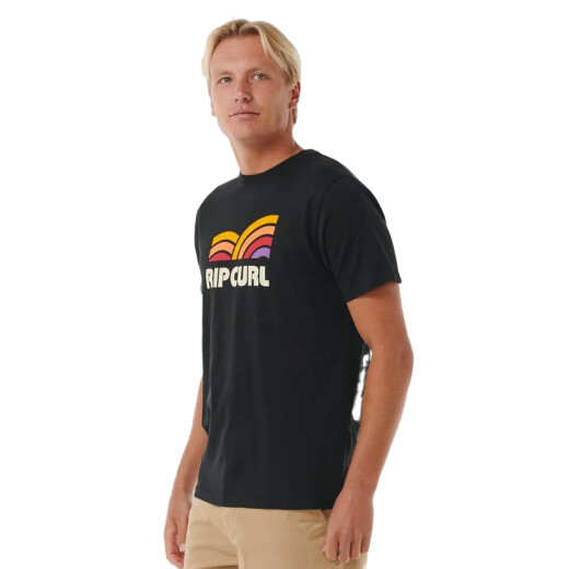 Remera Rip Curl Surf Revival Capture - Negro Remera Rip Curl Surf Revival Capture - Negro