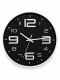 RELOJ DE PARED NEGRO.