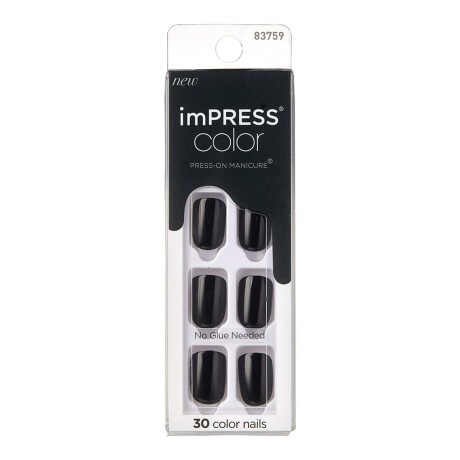 Kiss Impress Color - All Black Kimc020 Ks Kiss Impress Color - All Black Kimc020 Ks