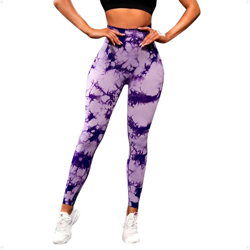 Calza Levanta Glúteos Batik Violeta