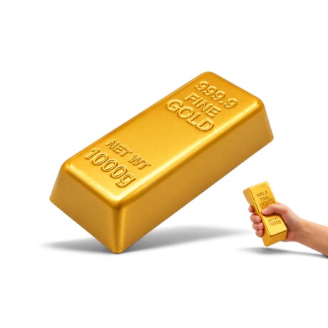 Squishy Lingote de Oro Gold Bar Squishy Lingote de Oro Gold Bar