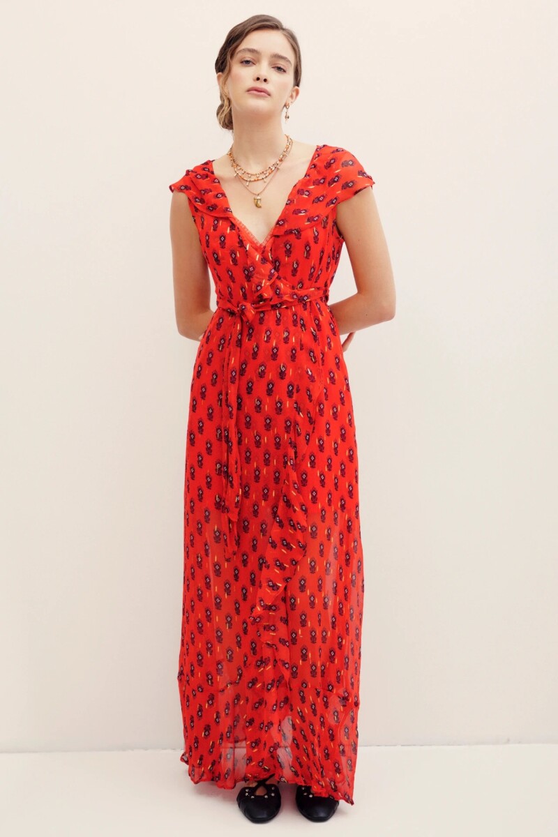 VESTIDO ELSIE SUMMER Rojo