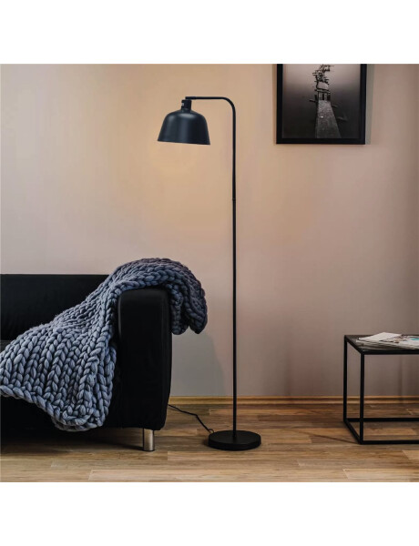 LAMPARA DE PIE 47x25x148CM METAL NEGRO LAMPARA DE PIE 47x25x148CM METAL NEGRO