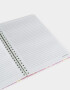 Anotadores Cuadernos y Memos Estampados Cuaderno A4 Con Charm Flor - Combinacion Multicolor