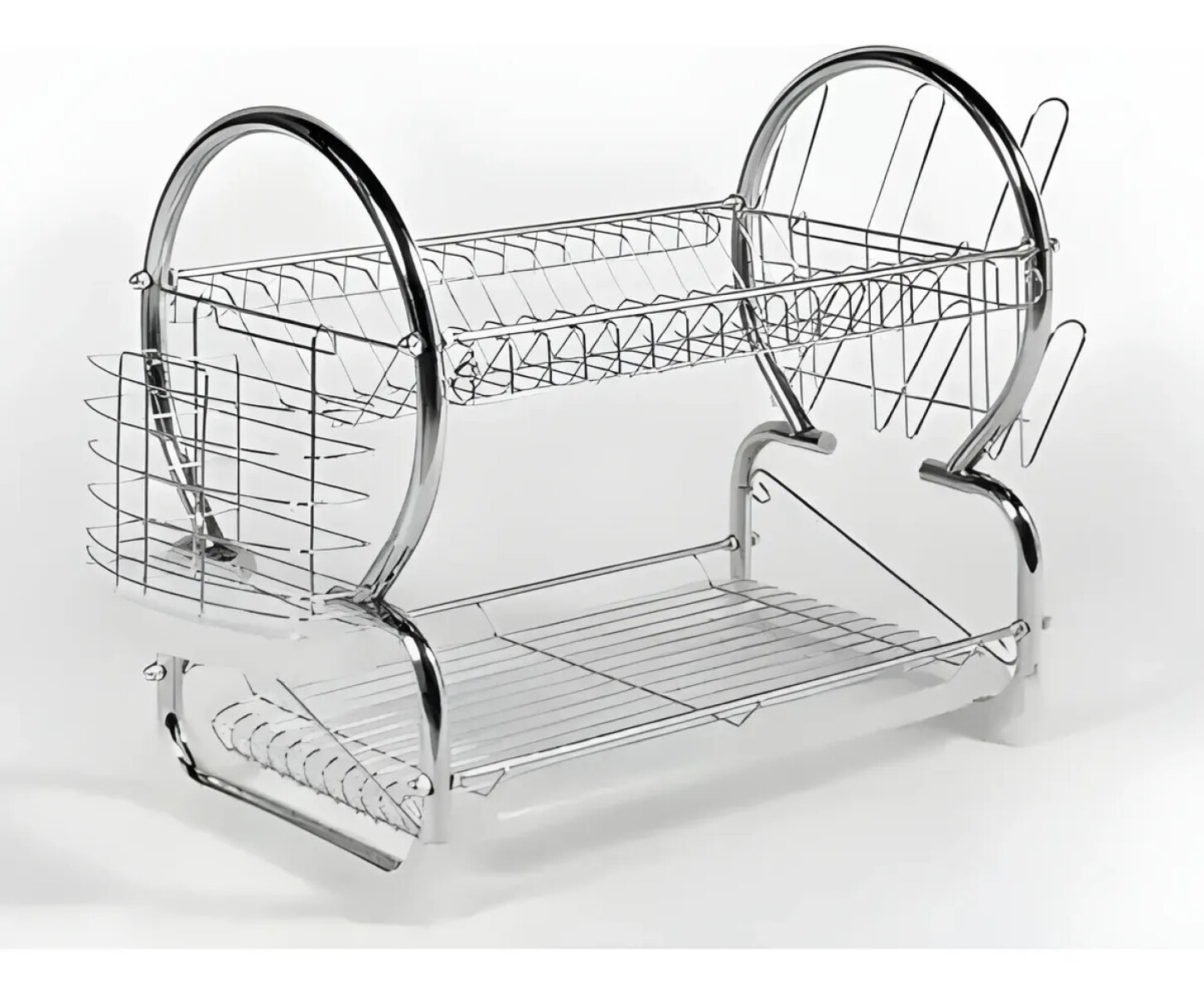 Escurridor Para Platos/vasos/cubiertos De Acero 