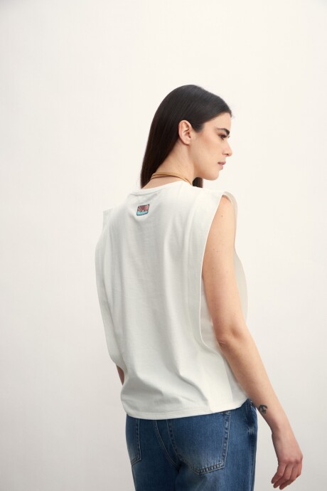 Remera Grisel Blanco