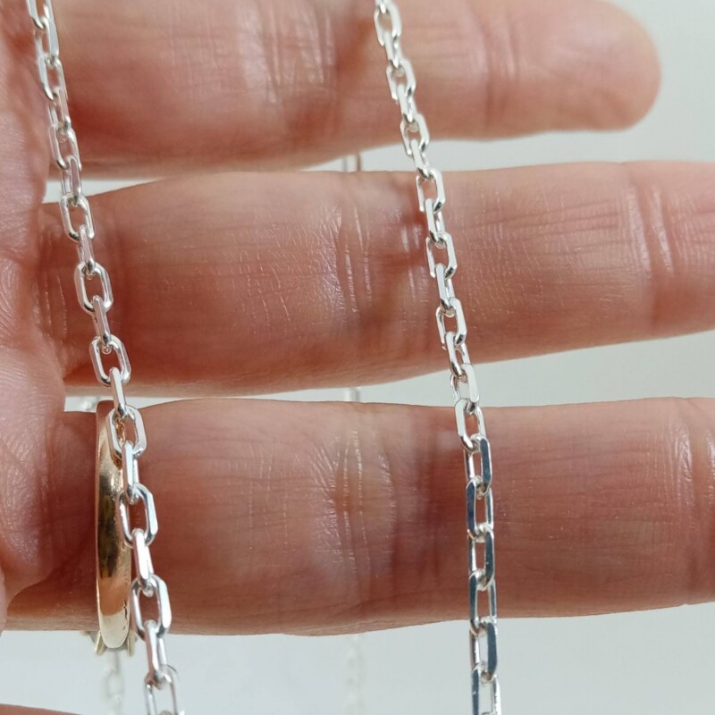 cadena force plata 925 , 45 cm cadena force plata 925 , 45 cm