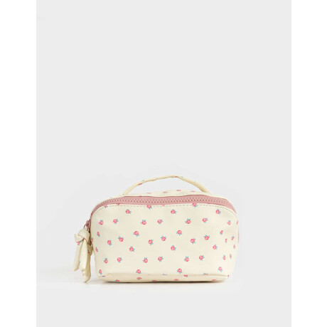 Portacosméticos Flores Estampado Flores