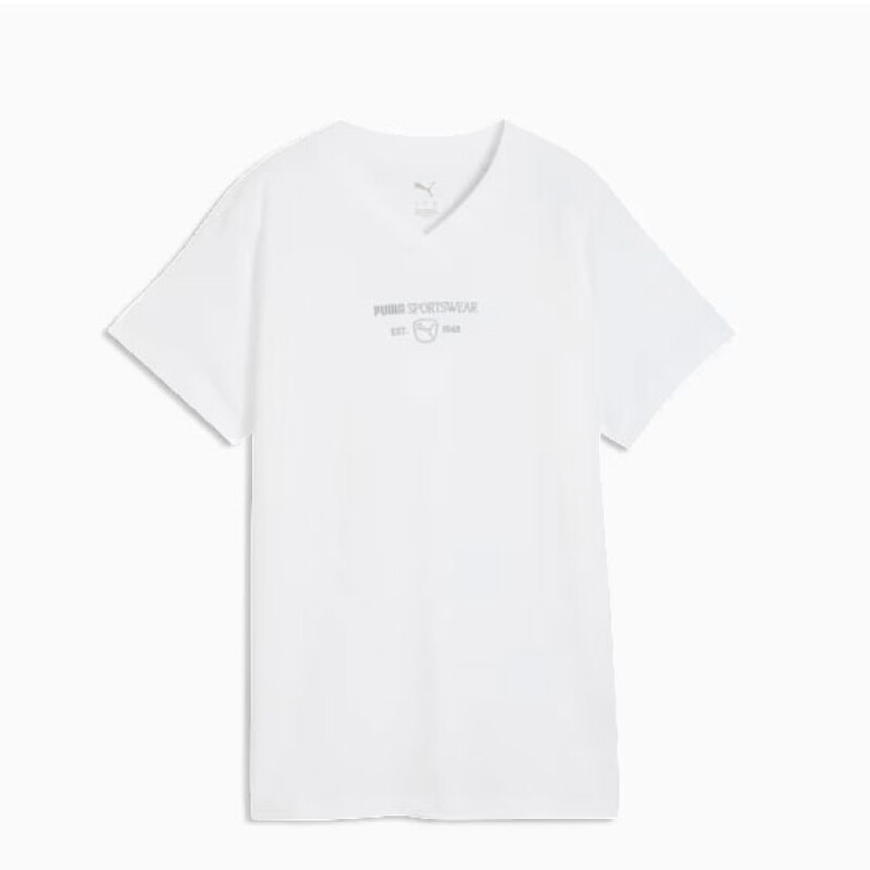 Remera de Mujer Puma Class Standard Tee Blanco