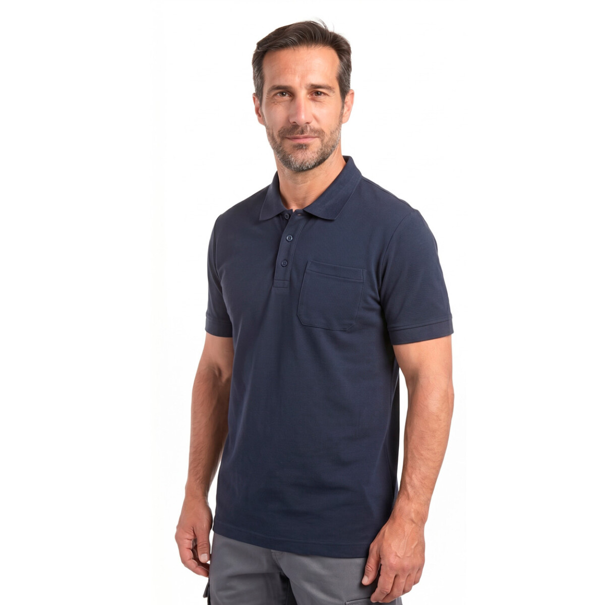 Diadora Gar M - Polo&tees Polo Mc Industry - Marino 