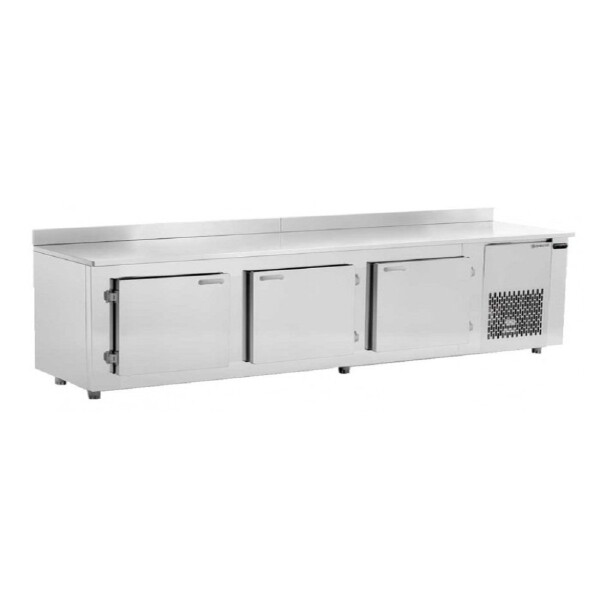 Bajo mostrador 3 puertas acero inox Gelopar Bajo mostrador 3 puertas acero inox Gelopar