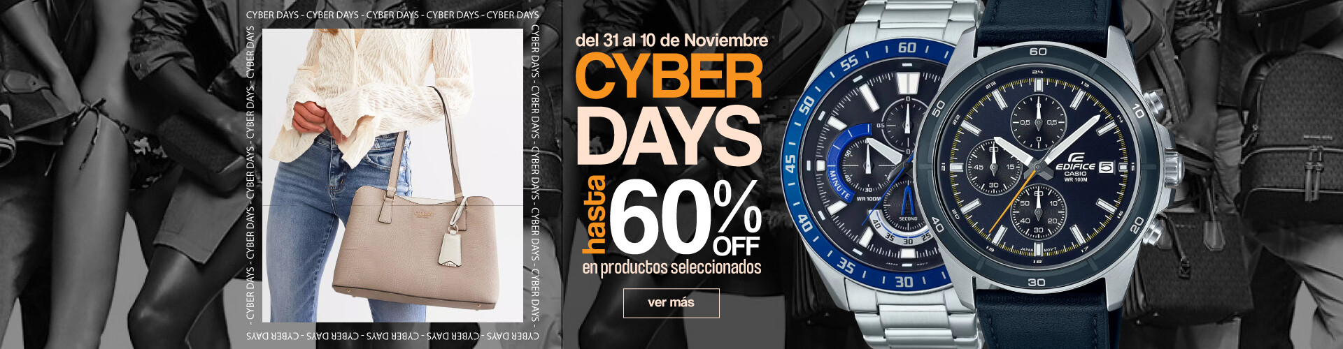 Cyber Days hasta 60% OFF
