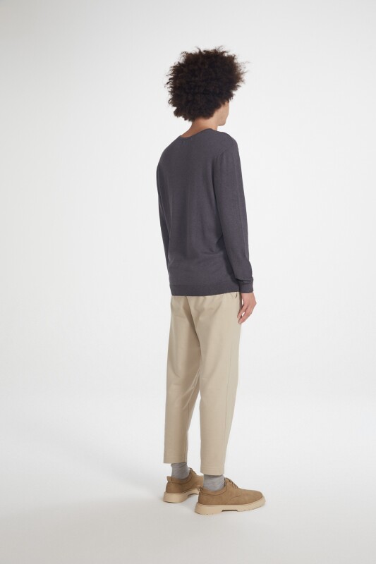 BLUSAO MASC PRETO ESCURO