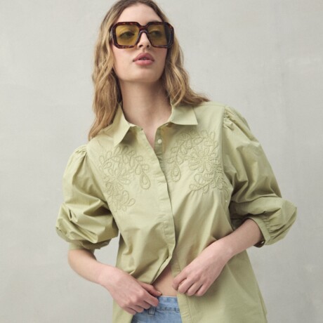 CAMISA CORDEL Verde Oliva