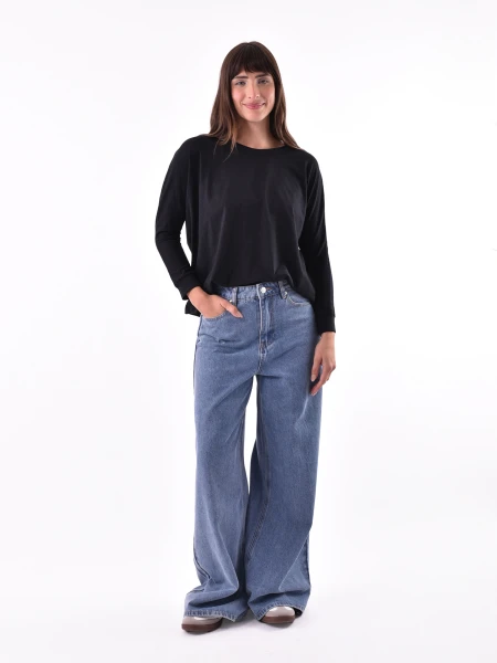 REMERA SANTOU NEGRO