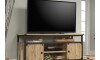Rack para TV - Sauder - Linea Steel River Natural