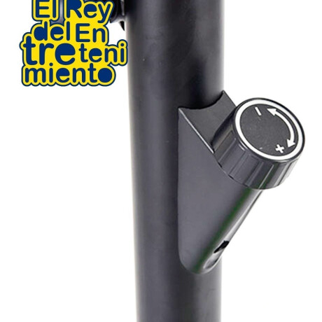 Bicicleta Fija Ergométrica Reforzada Altura Ajustable Negro
