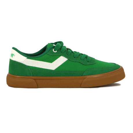 Pony Champion Casual Bronx Hombre Canva-Suede Verde-Blanco