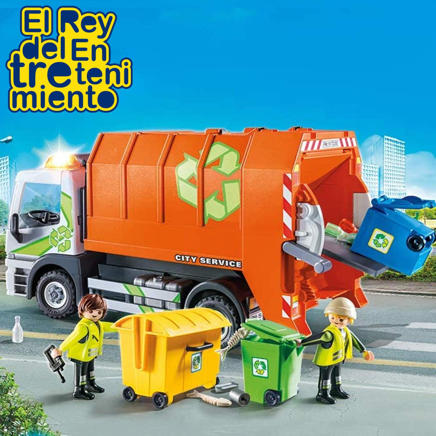 Camion reciclaje playmobil online