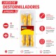 Juego de destornilladores Tramontina 6 piezas AMARILLO