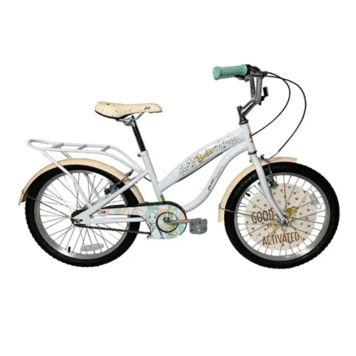 Bicicleta Barbie R.20 Niña - Blanco 