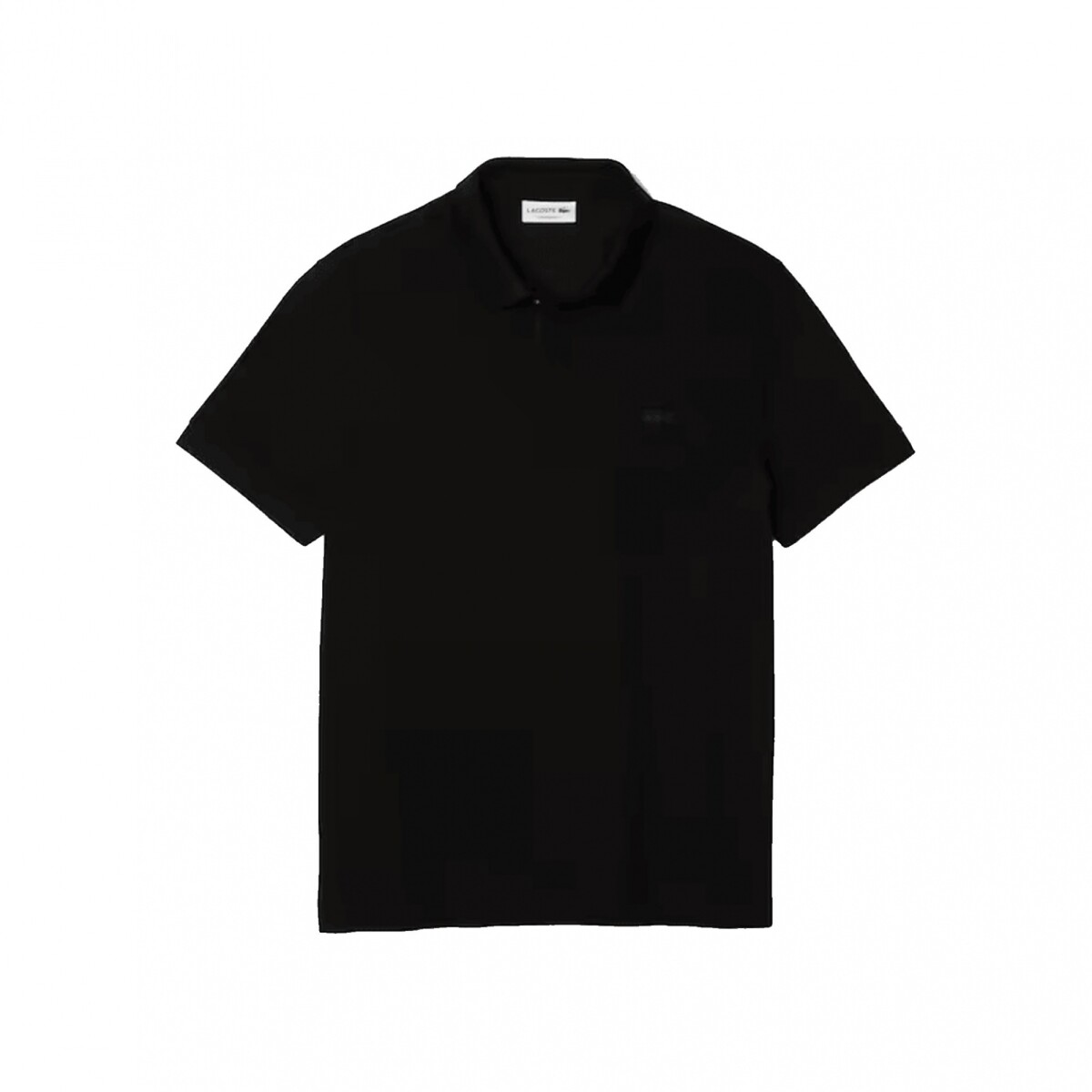 Remera Polo LACOSTE Paris Lisa - Black 