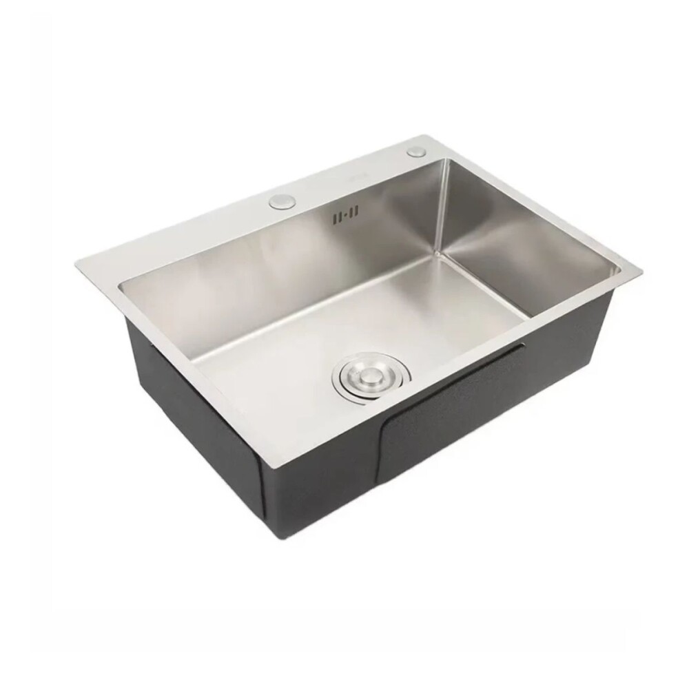 Pileta de cocina DREAM simple acero inox(304) 58x48x23 cm Pileta De Cocina Dream Simple Acero Inox(304) 58x48x23 Cm