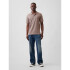 V-FRCH SS BRANNAN POLO MEDIUM COOL BROWN