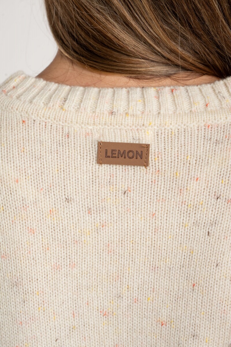 Sweater Lana Nácar