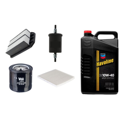 KIT DE FILTROS Y ACEITE 10W40 TEXACO Kit De Filtros Y Aceite 10w40 Texaco