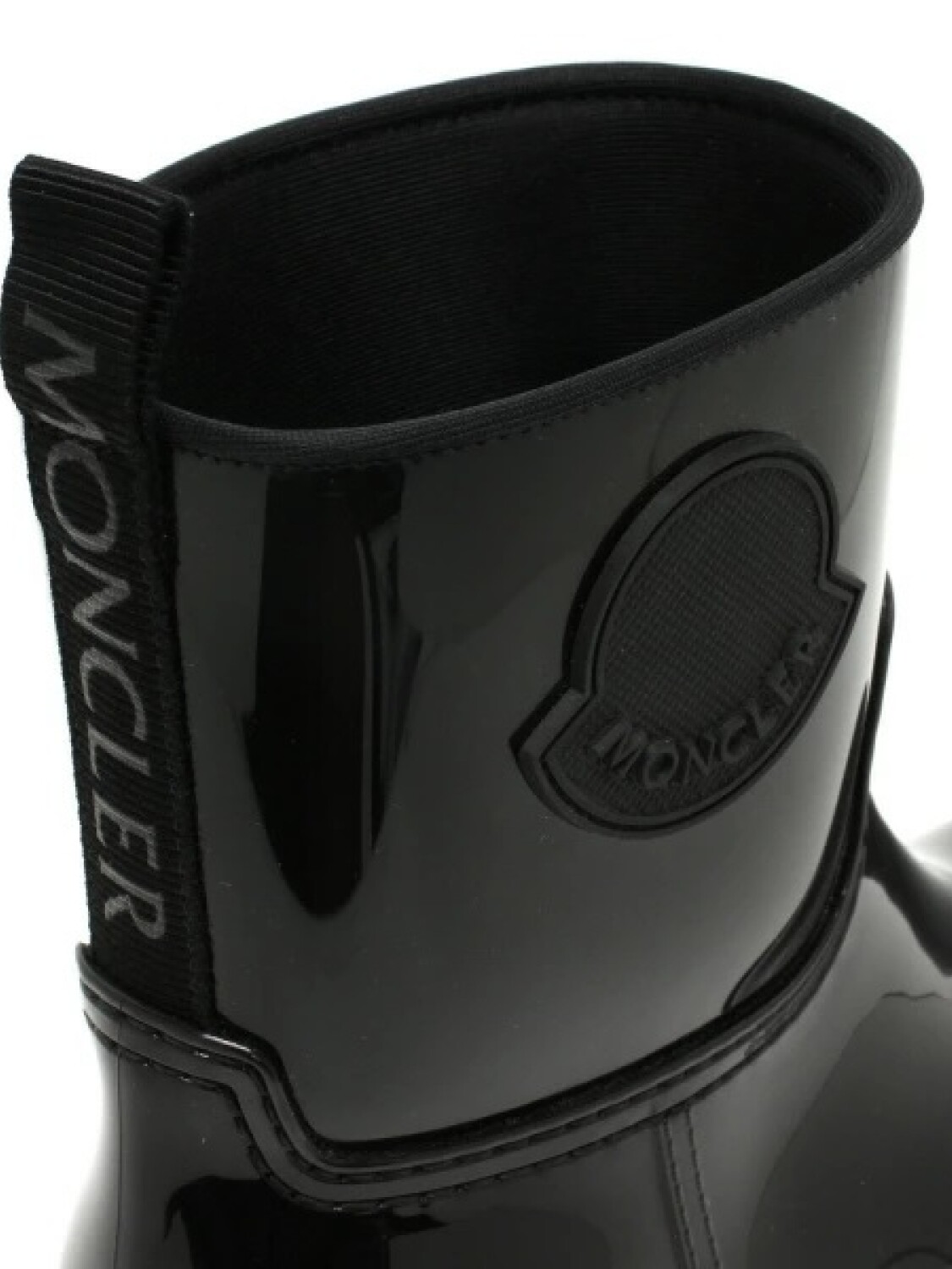 Moncler -Botas de lluvia antideslizantes, Ginette Negro