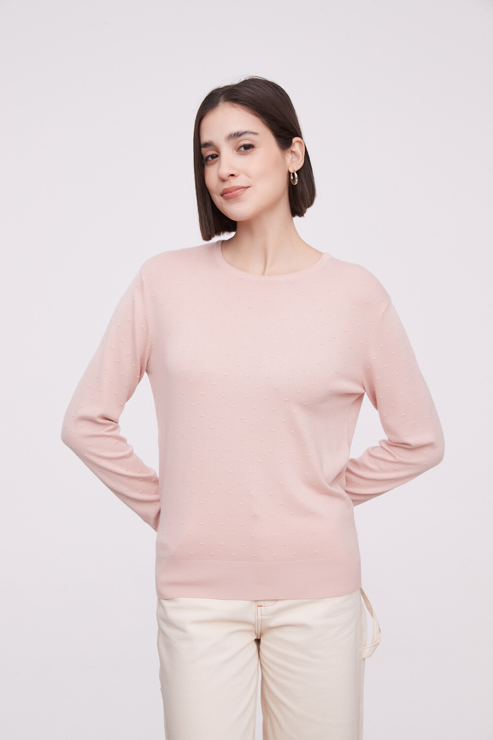 Sweater Misurata Rosa Viejo