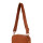 Bandolera Croco Brandy